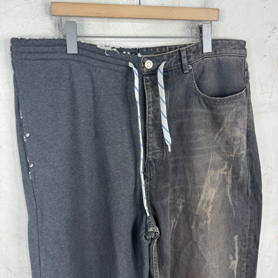 Balenciaga Hybrid Baggy Sweatpants Jeans
