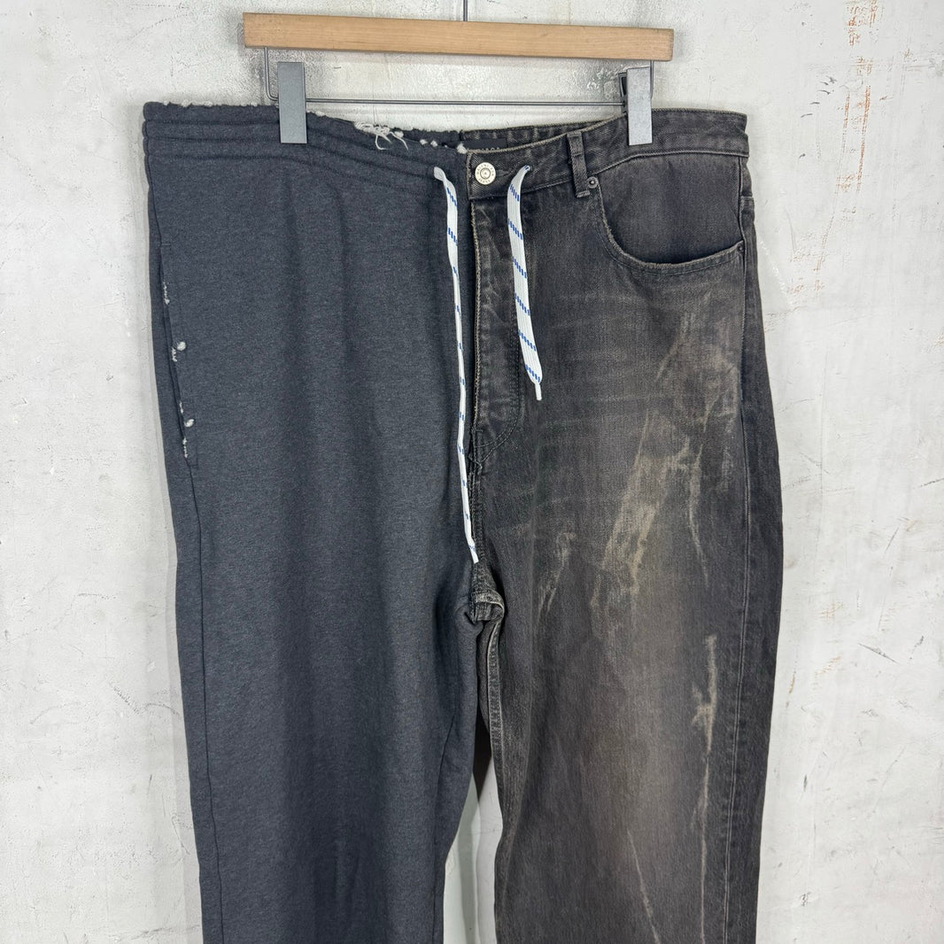 Balenciaga Hybrid Baggy Sweatpants Jeans