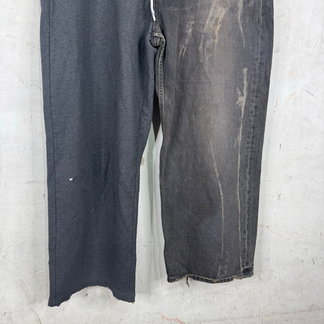 Balenciaga Hybrid Baggy Sweatpants Jeans