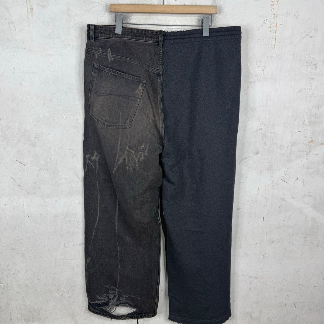 Balenciaga Hybrid Baggy Sweatpants Jeans