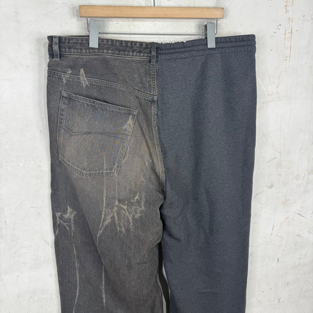 Balenciaga Hybrid Baggy Sweatpants Jeans