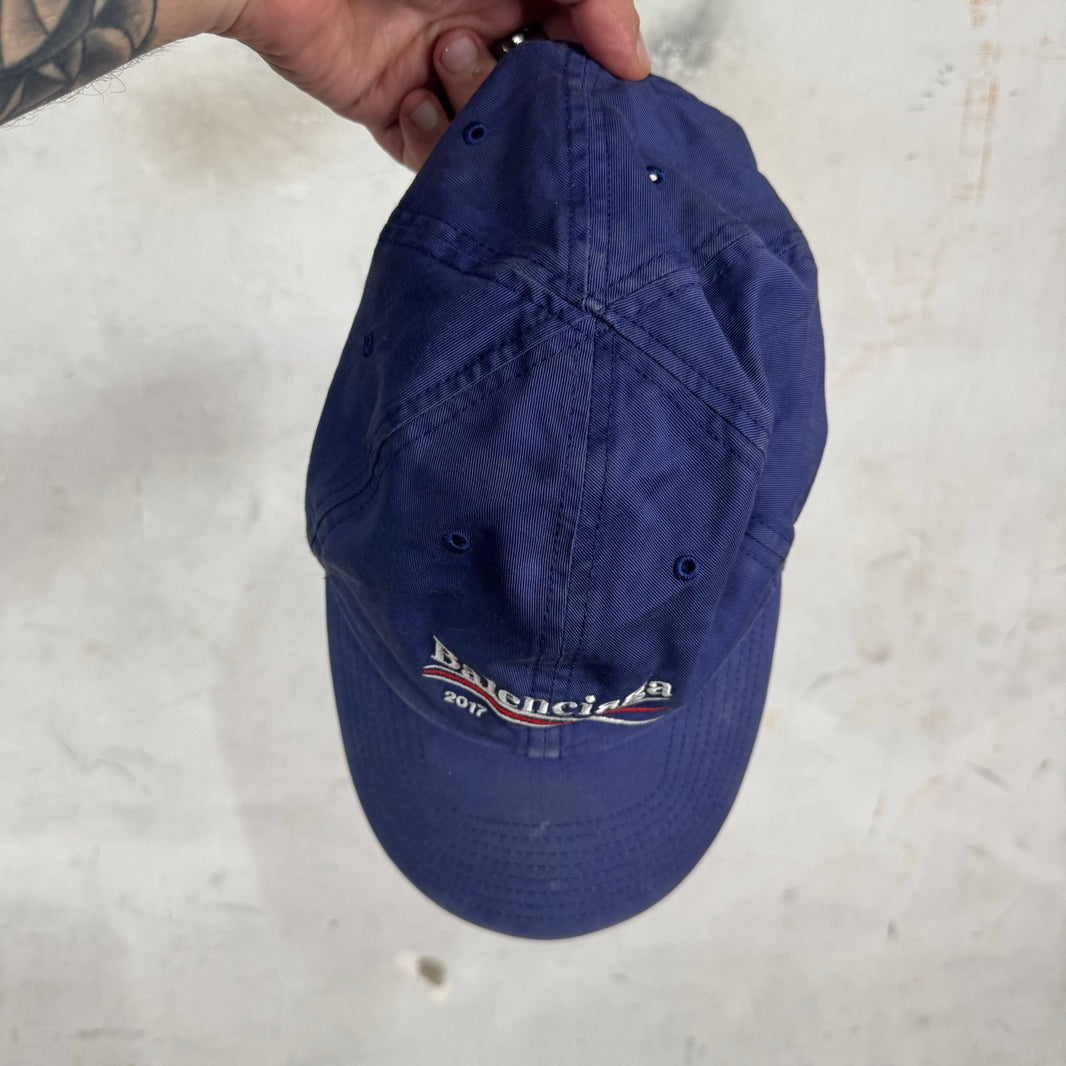 Balenciaga OG Navy Campaign Hat