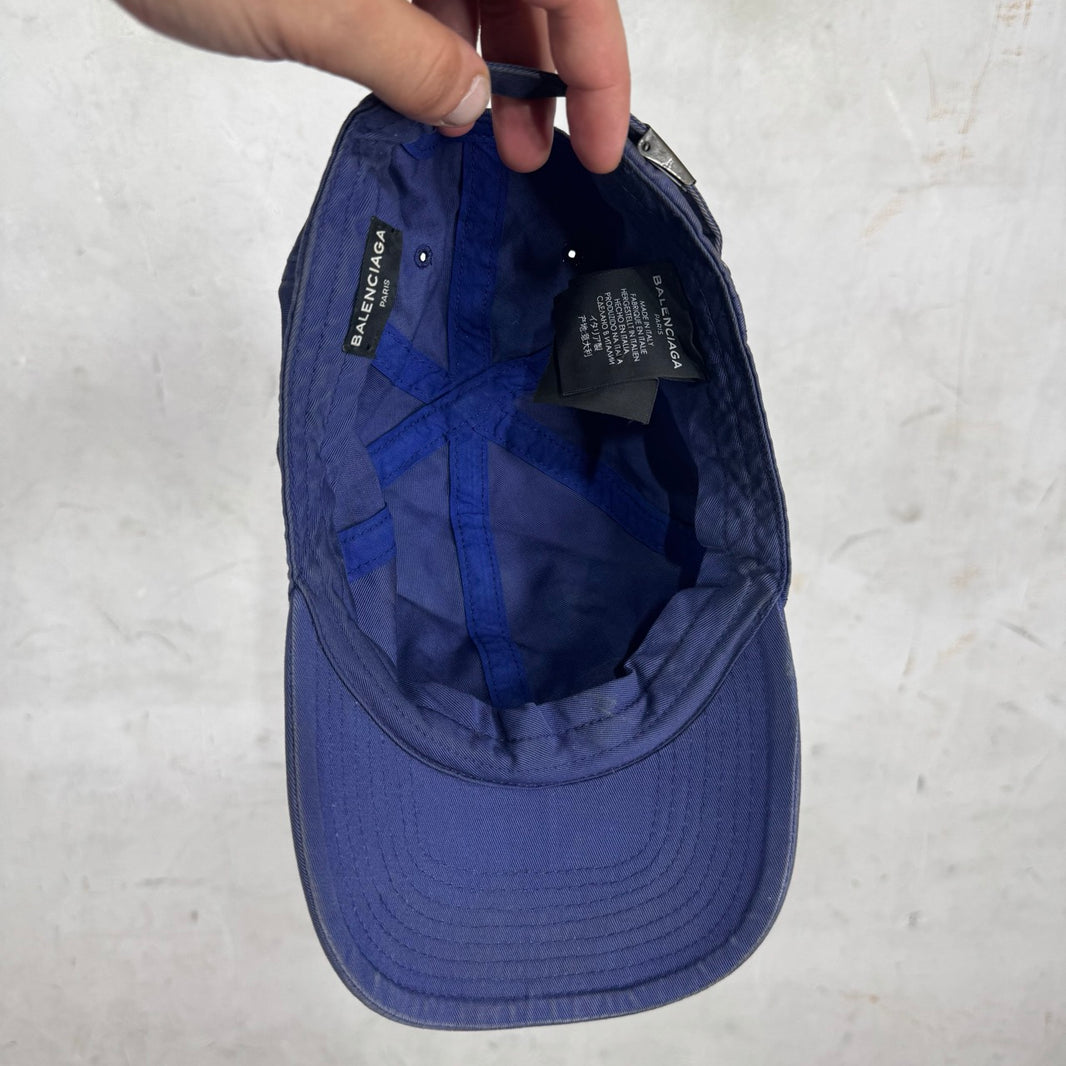 Balenciaga OG Navy Campaign Hat