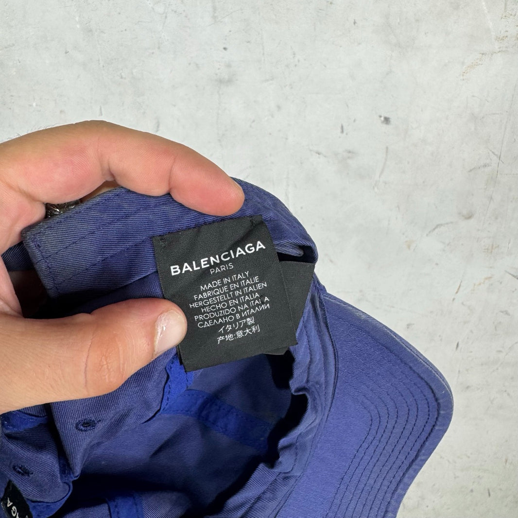 Balenciaga OG Navy Campaign Hat