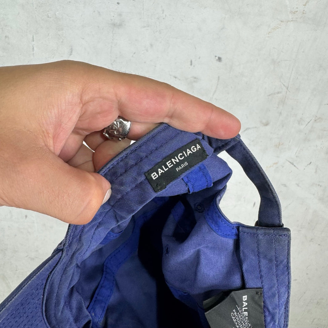 Balenciaga OG Navy Campaign Hat