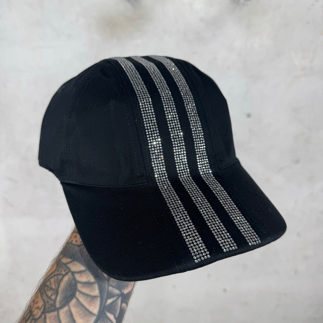 Adidas x Sp5der Rhinestone Stripe Hat