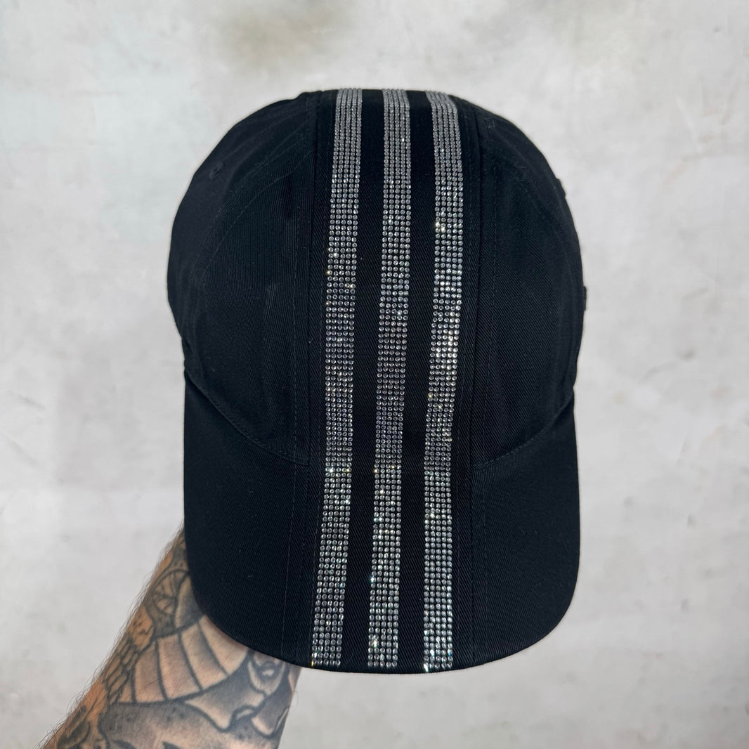 Adidas x Sp5der Rhinestone Stripe Hat