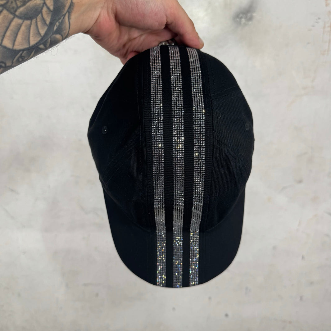 Adidas x Sp5der Rhinestone Stripe Hat