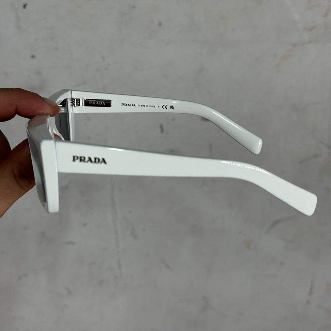 Prada White SPR24Y Sunglasses