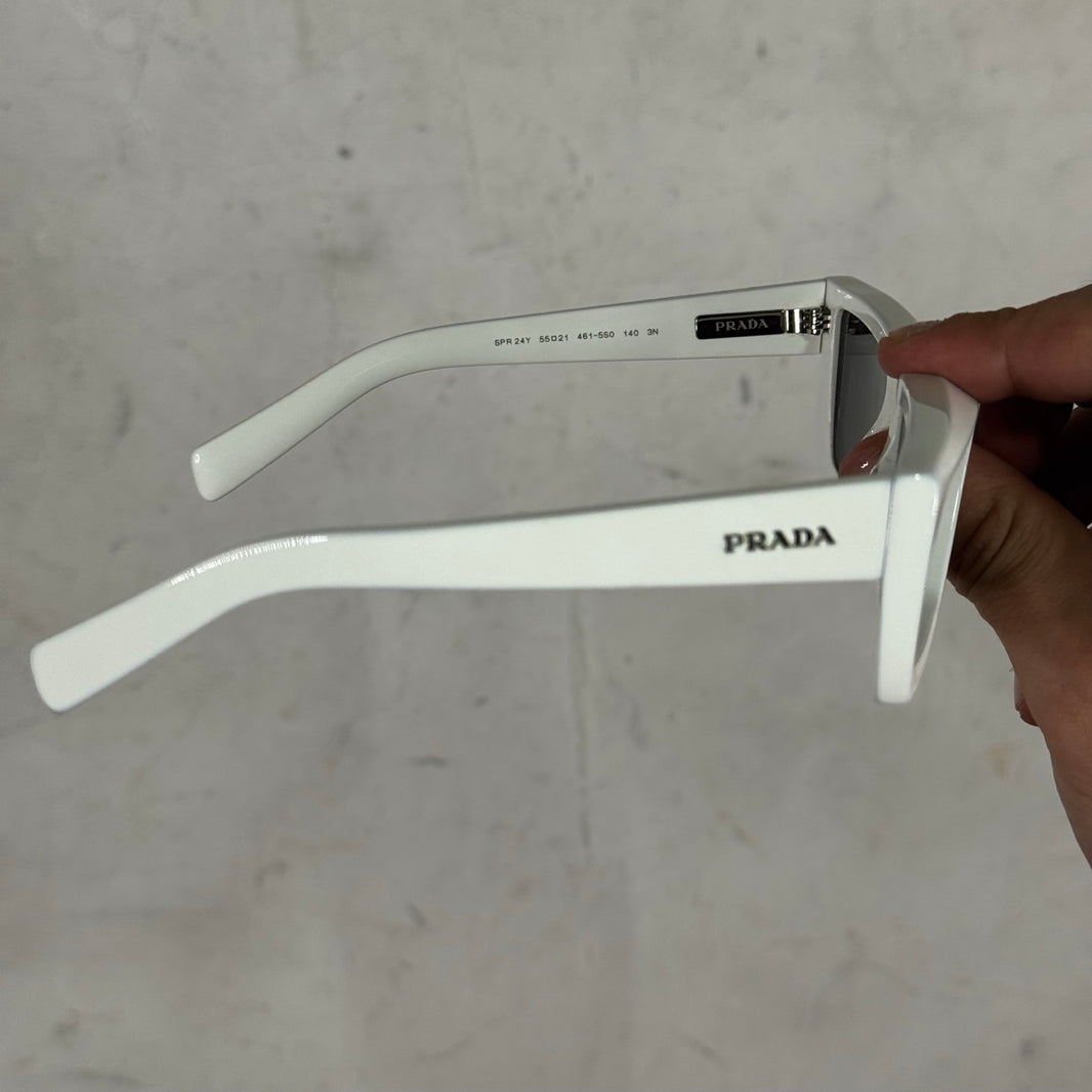 Prada White SPR24Y Sunglasses