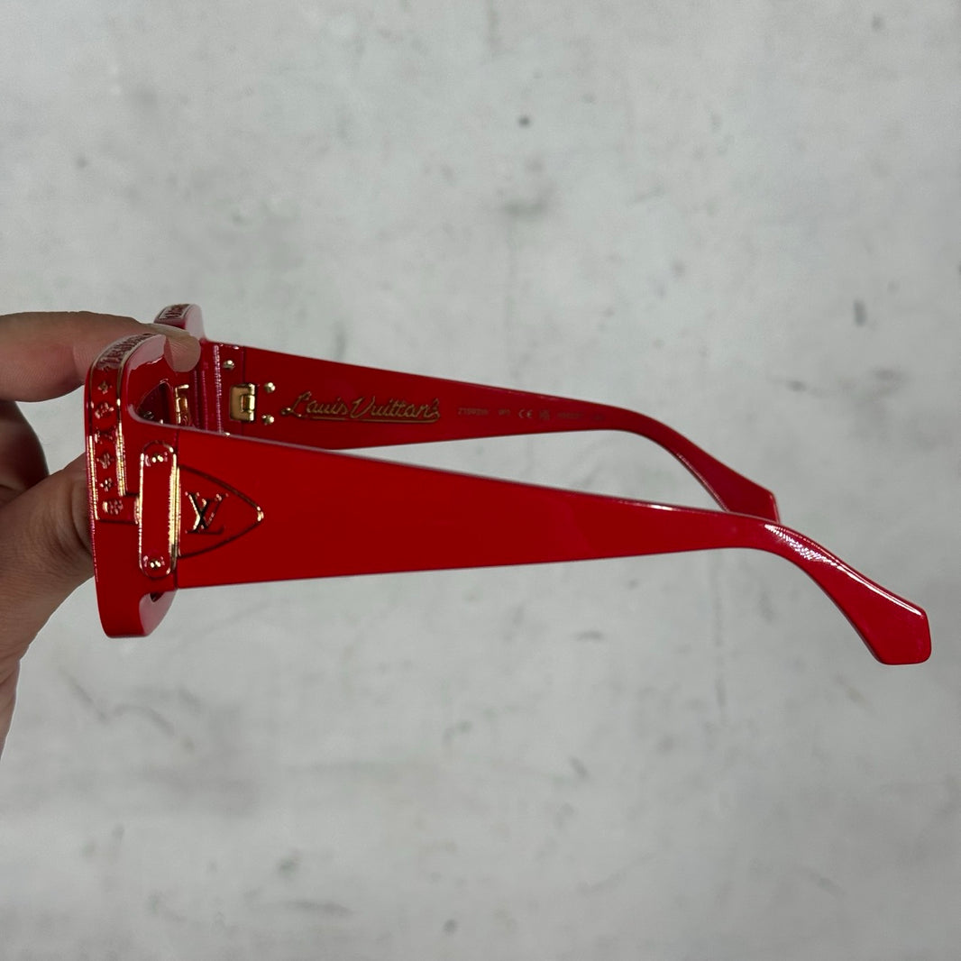 Louis Vuitton Red Zillionaire Sunglasses