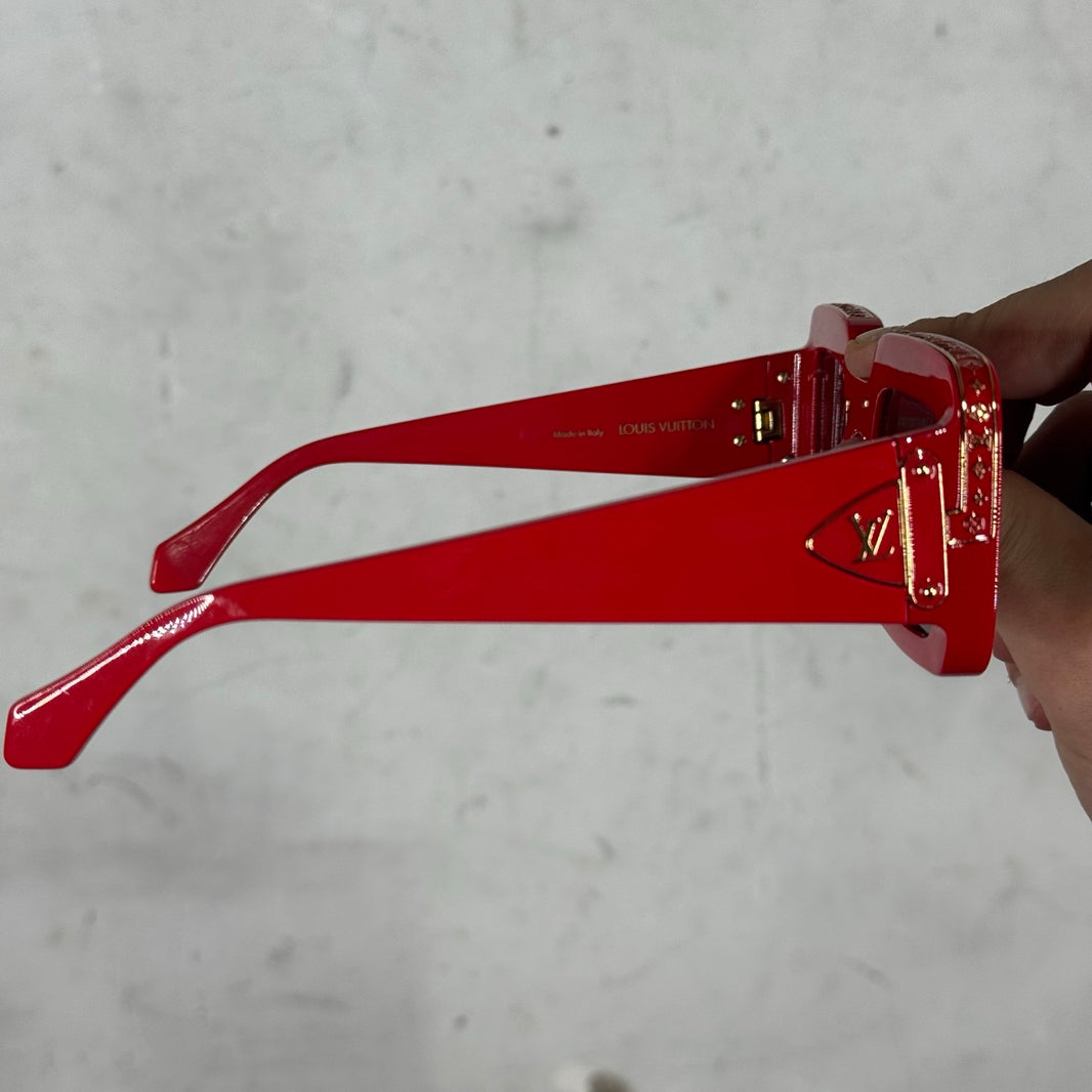 Louis Vuitton Red Zillionaire Sunglasses