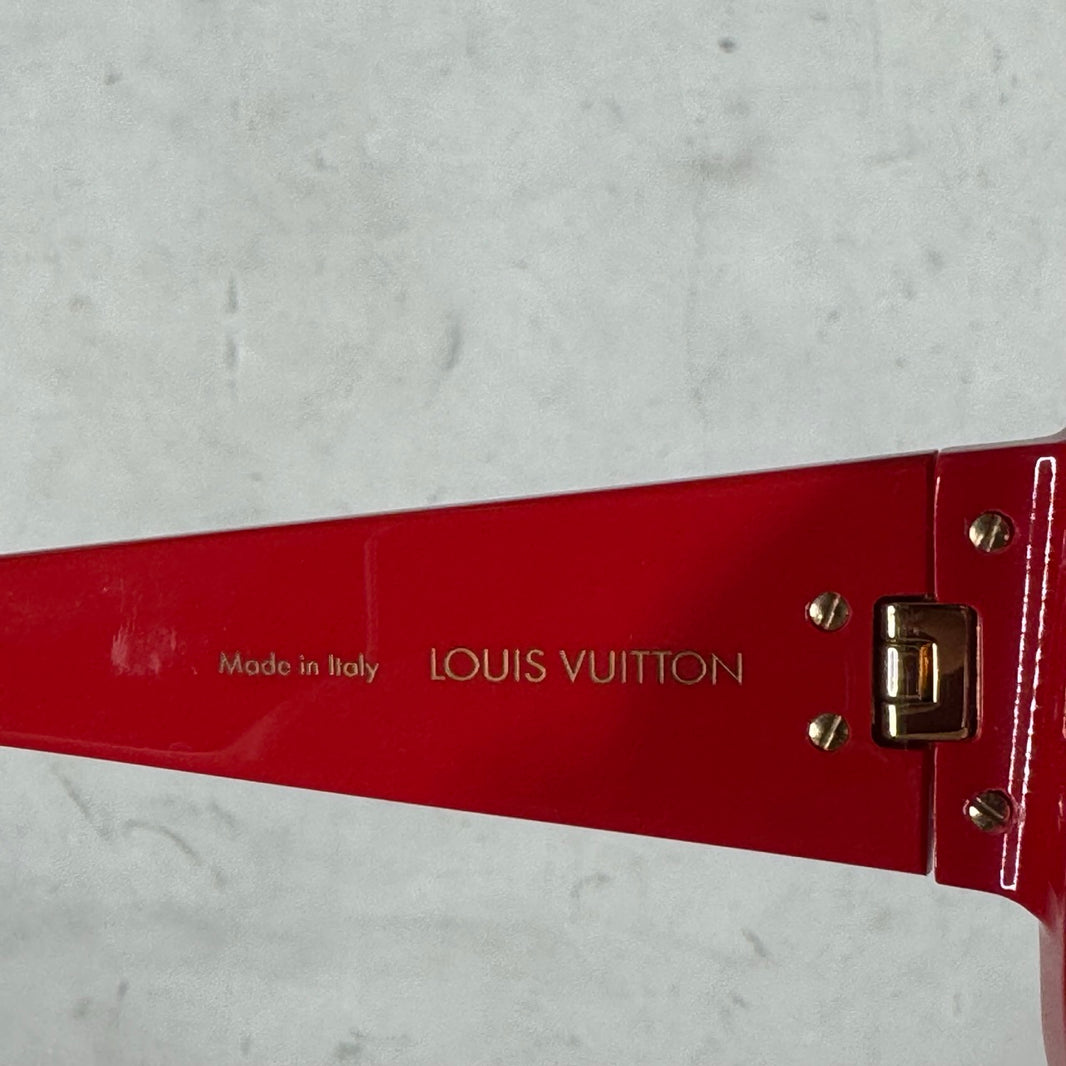 Louis Vuitton Red Zillionaire Sunglasses