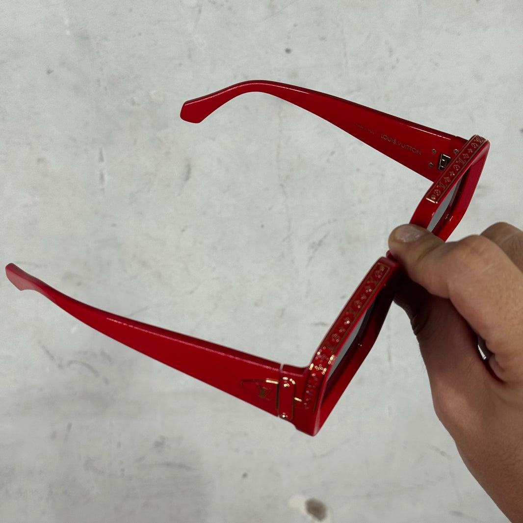 Louis Vuitton Red Zillionaire Sunglasses