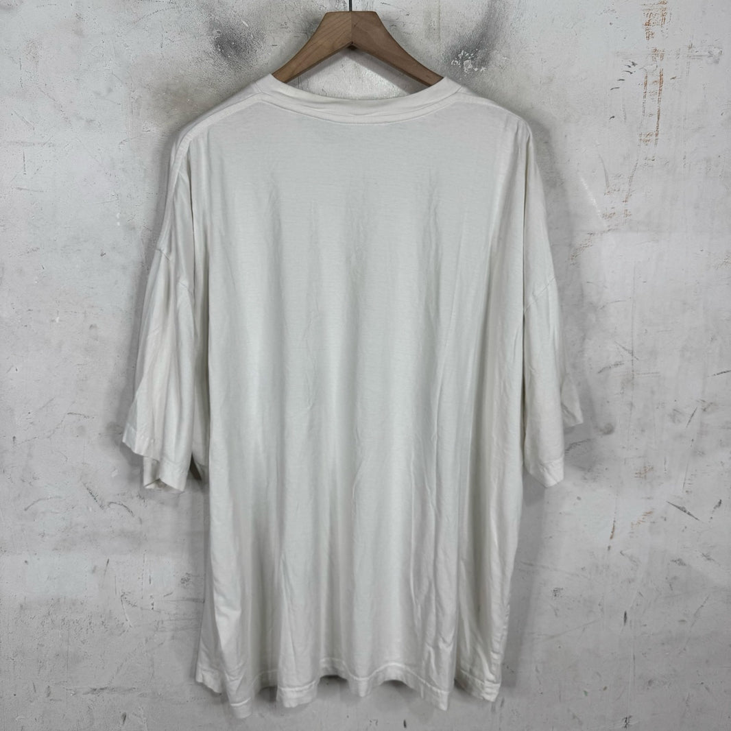 Y/Project Distressed Print Logo T-Shirt