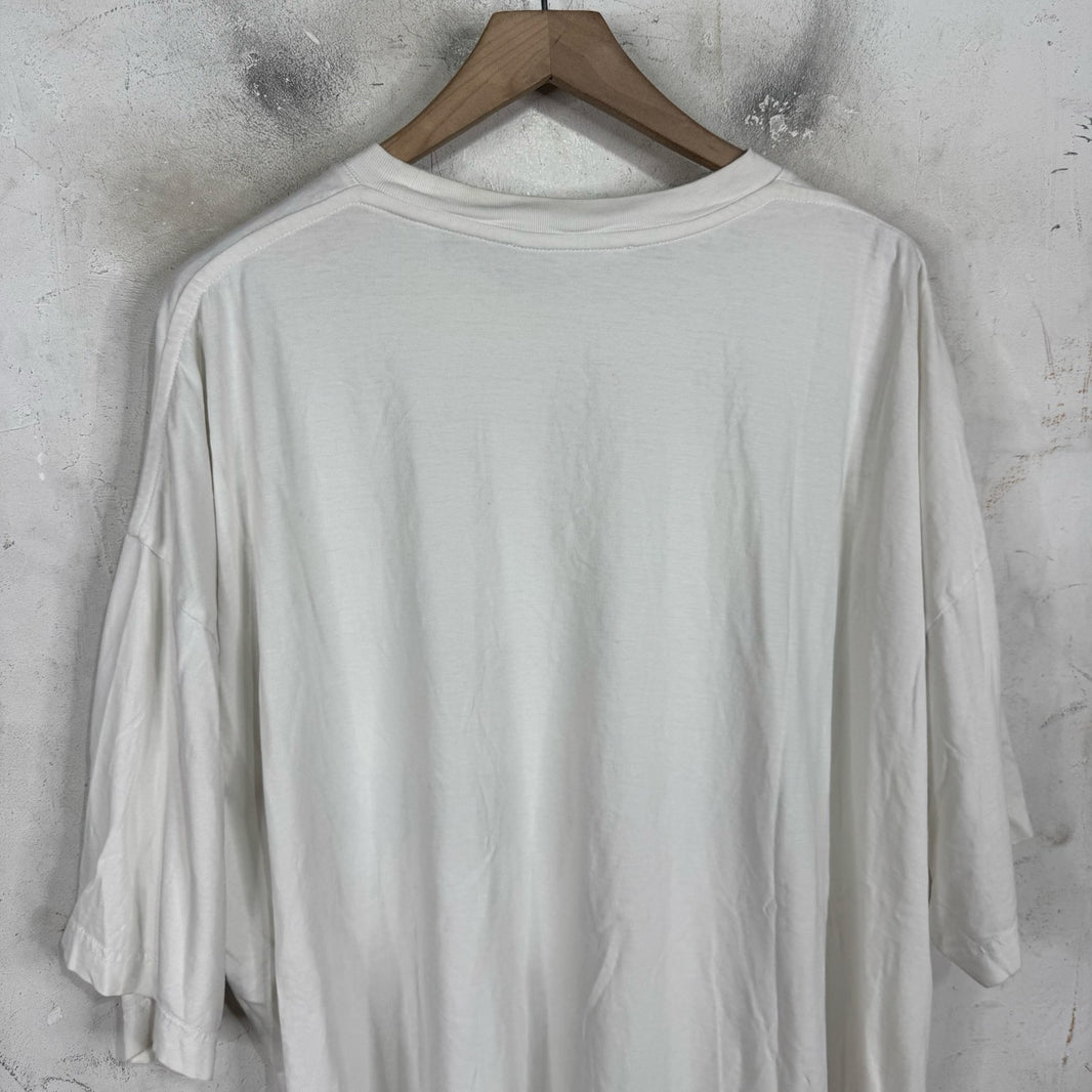 Y/Project Distressed Print Logo T-Shirt