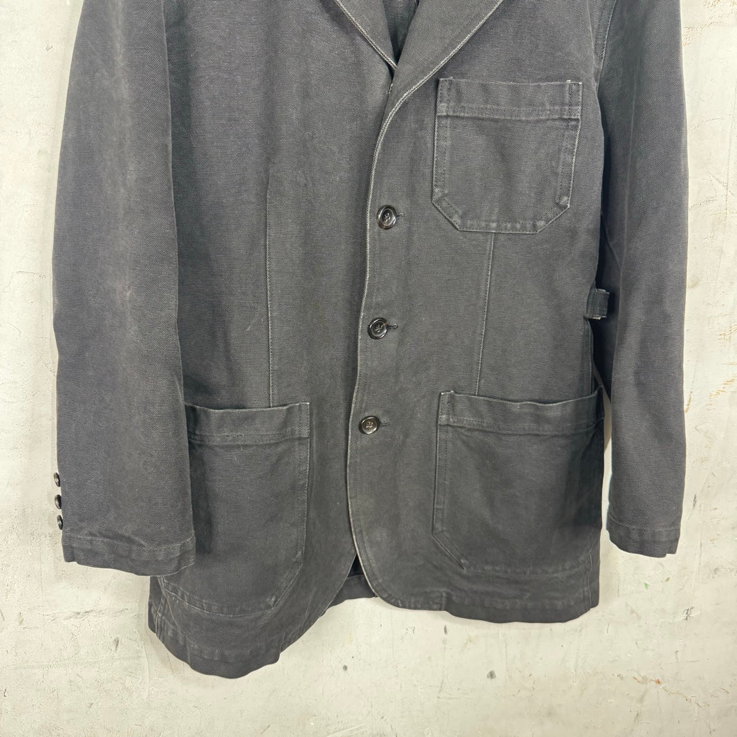 CDG Homme 1992 Canvas Long Chore Jacket