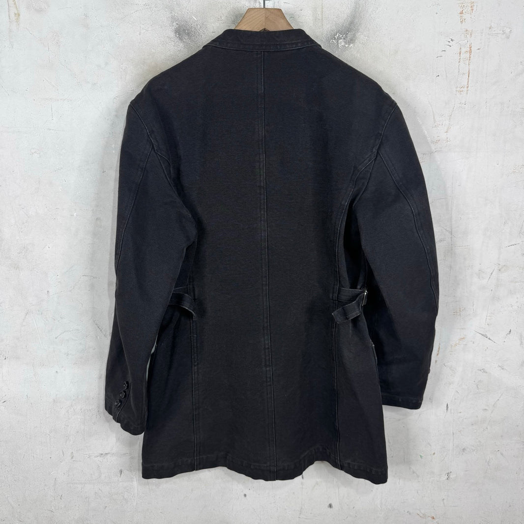 CDG Homme 1992 Canvas Long Chore Jacket