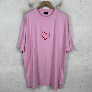 Balenciaga Valentine Rubber Printed T-Shirt