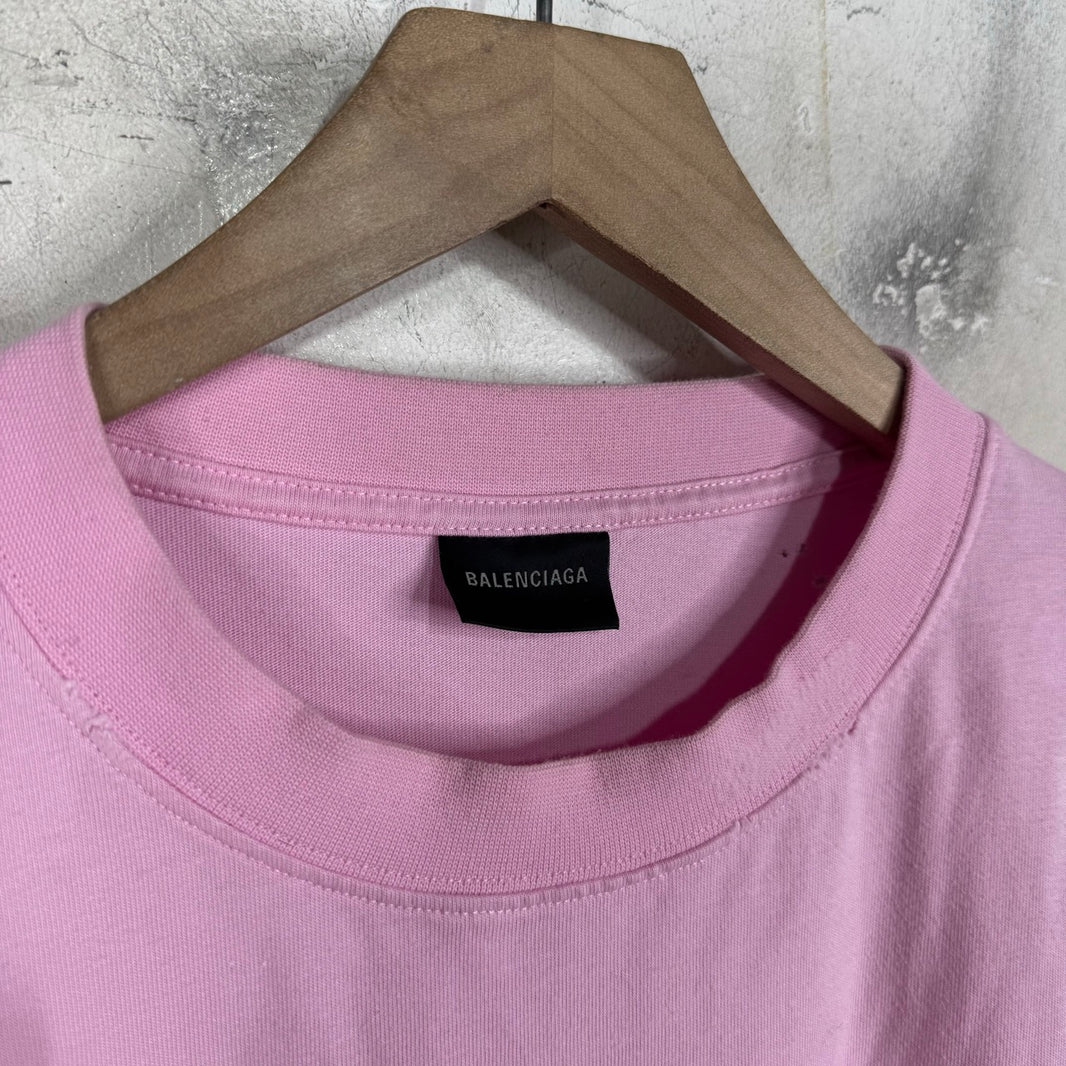 Balenciaga Valentine Rubber Printed T-Shirt