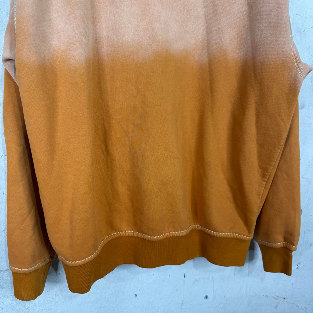 Supreme x True Religion Orange Dyed Zip Hoodie