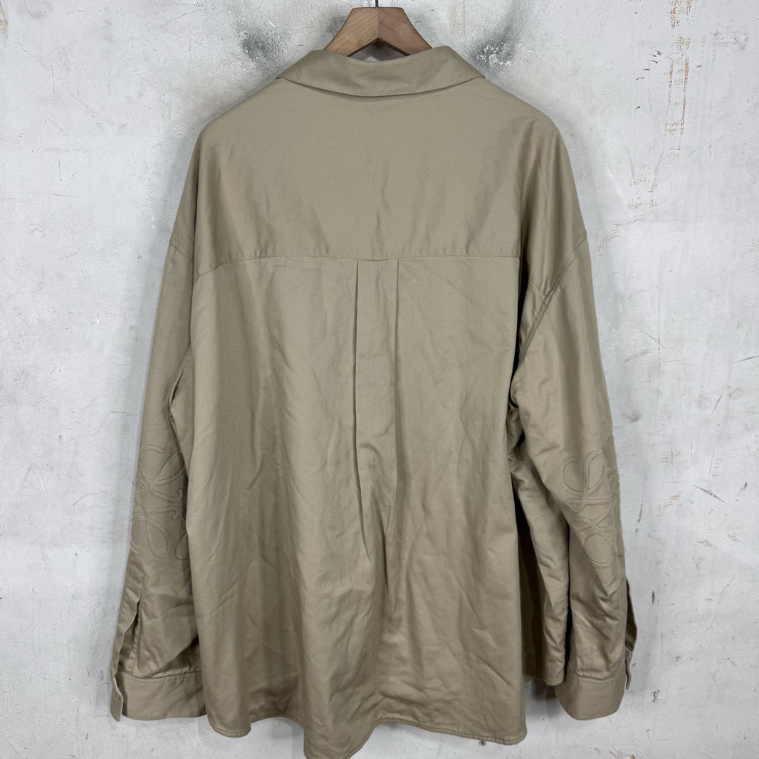 Loewe Anagram Tan Overshirt