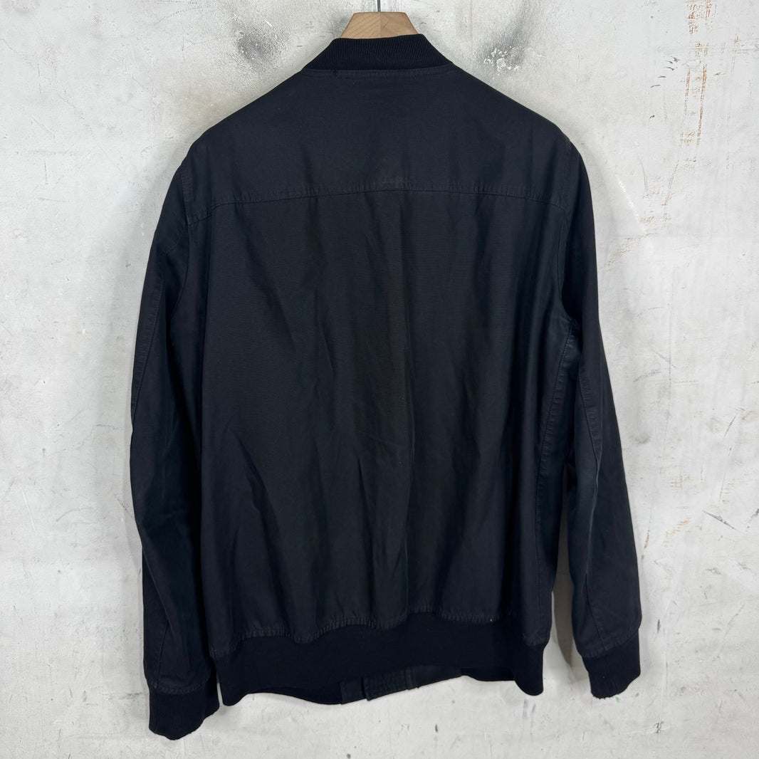 Rick Owens Canvas Bomber Jacket