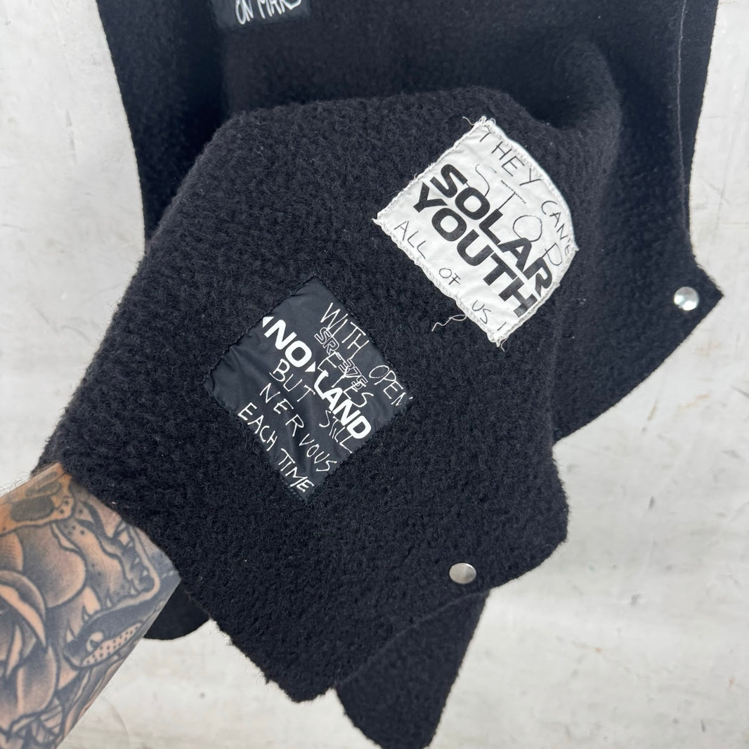 Raf Simons Fleece Snap Gillet