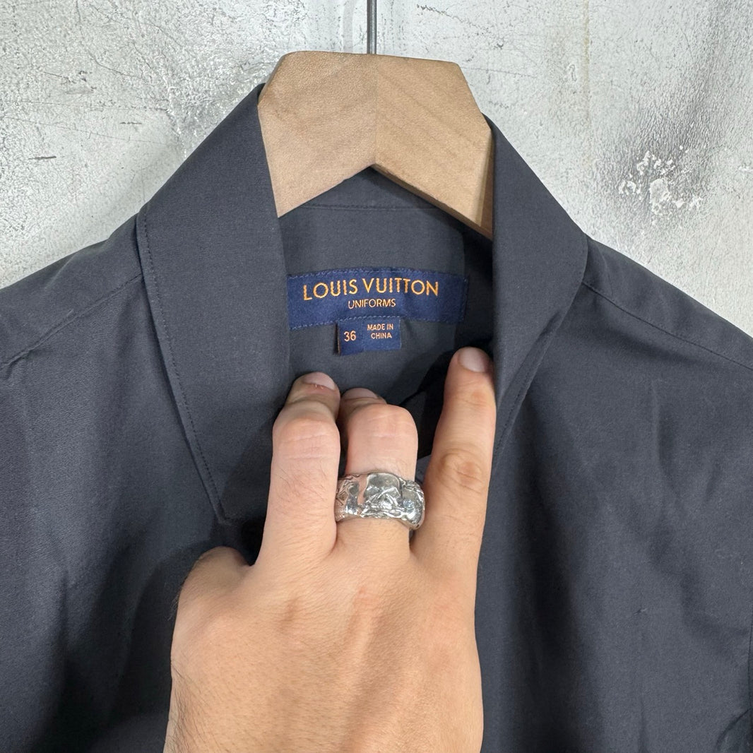 Louis Vuitton Charcoal L/S Uniforme Shirt