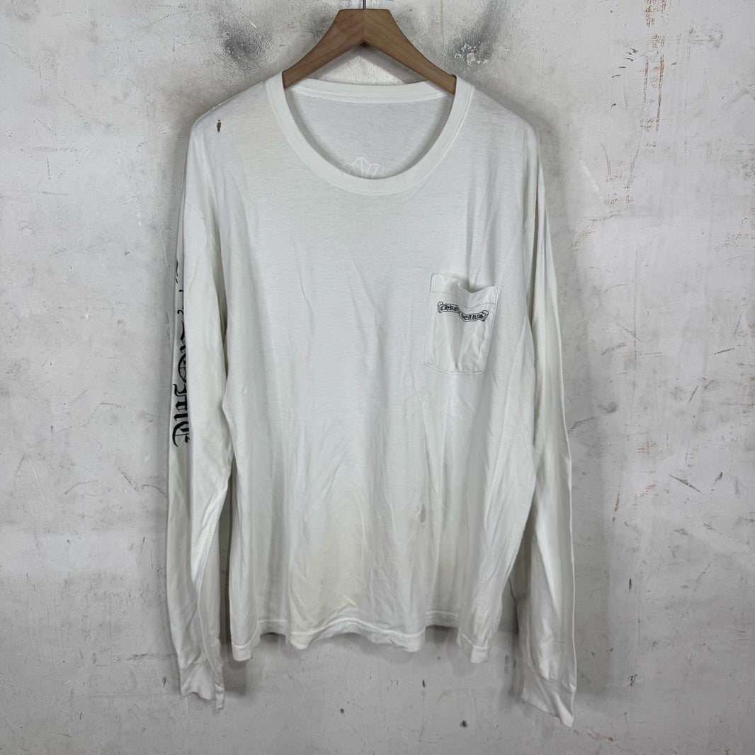 Chrome Hearts Tonal Cemetery L/S T-Shirt