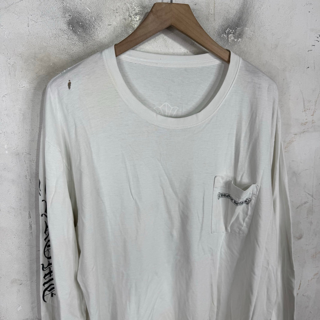 Chrome Hearts Tonal Cemetery L/S T-Shirt
