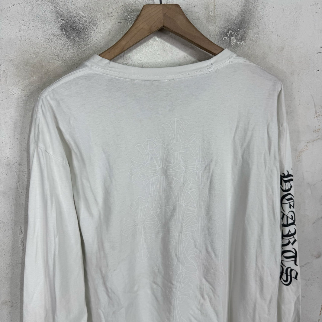 Chrome Hearts Tonal Cemetery L/S T-Shirt