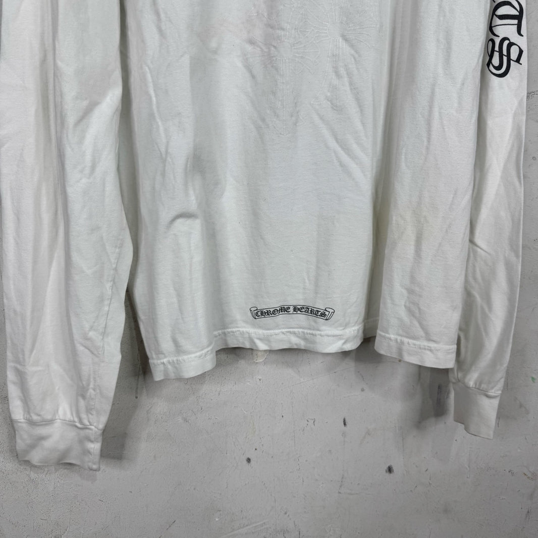 Chrome Hearts Tonal Cemetery L/S T-Shirt