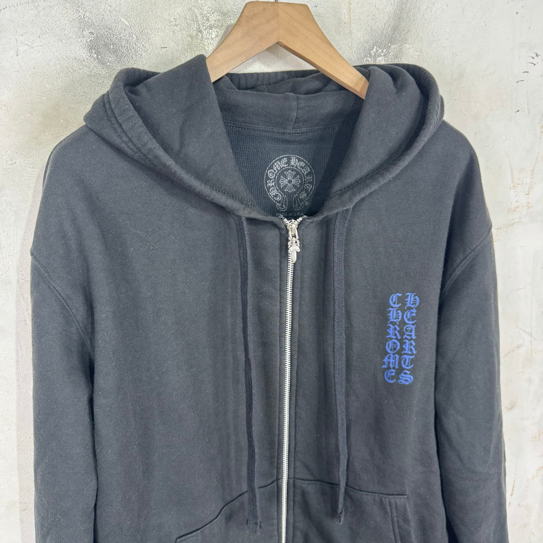 Chrome Hearts Thermal Lined Script Logo Zip