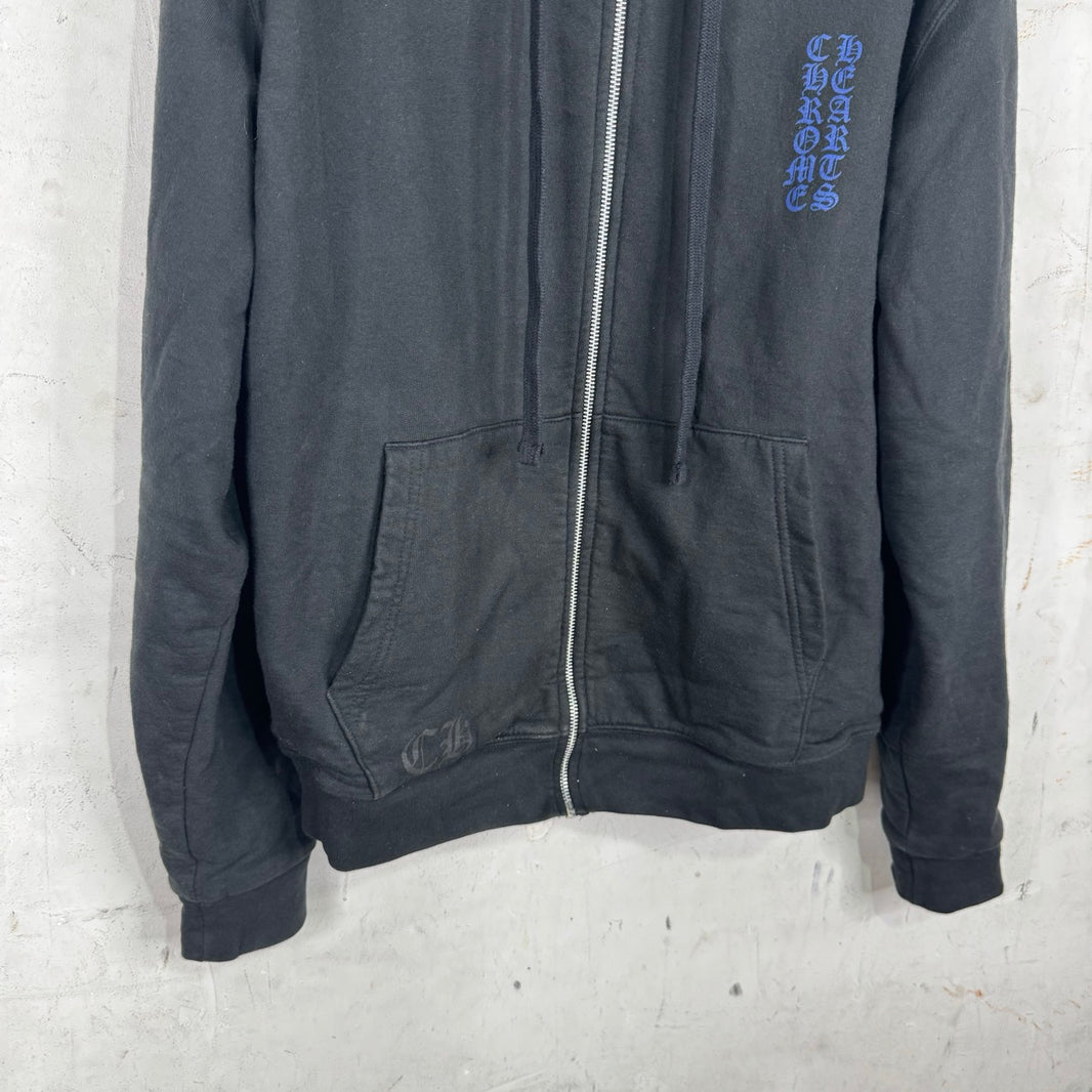 Chrome Hearts Thermal Lined Script Logo Zip