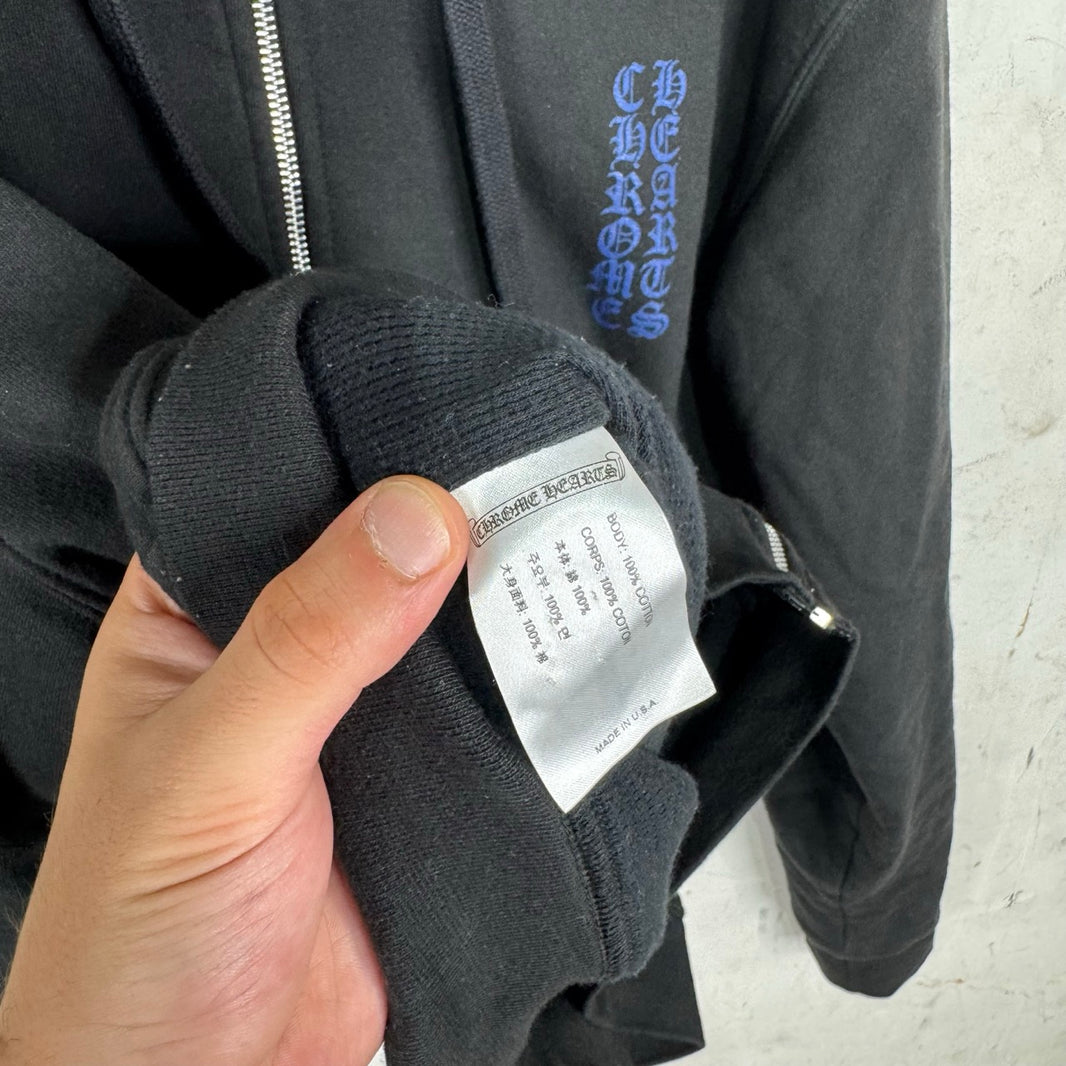 Chrome Hearts Thermal Lined Script Logo Zip