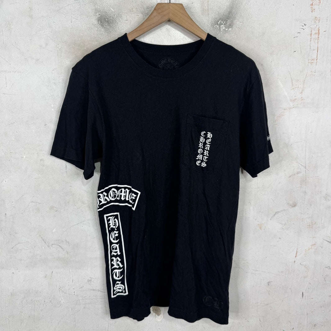 Chrome Hearts T-Bar Multi Logo T-Shirt