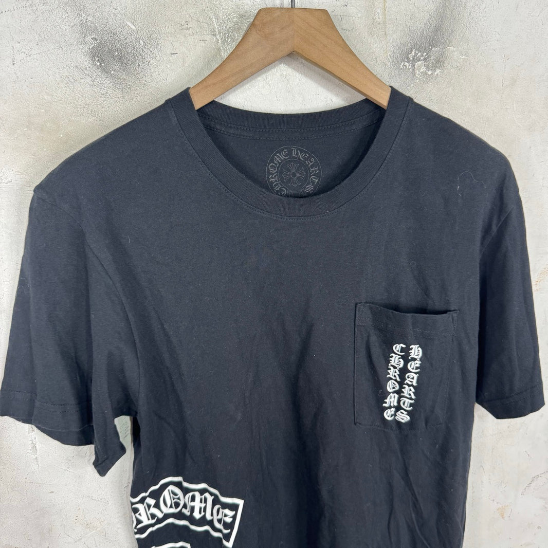 Chrome Hearts T-Bar Multi Logo T-Shirt