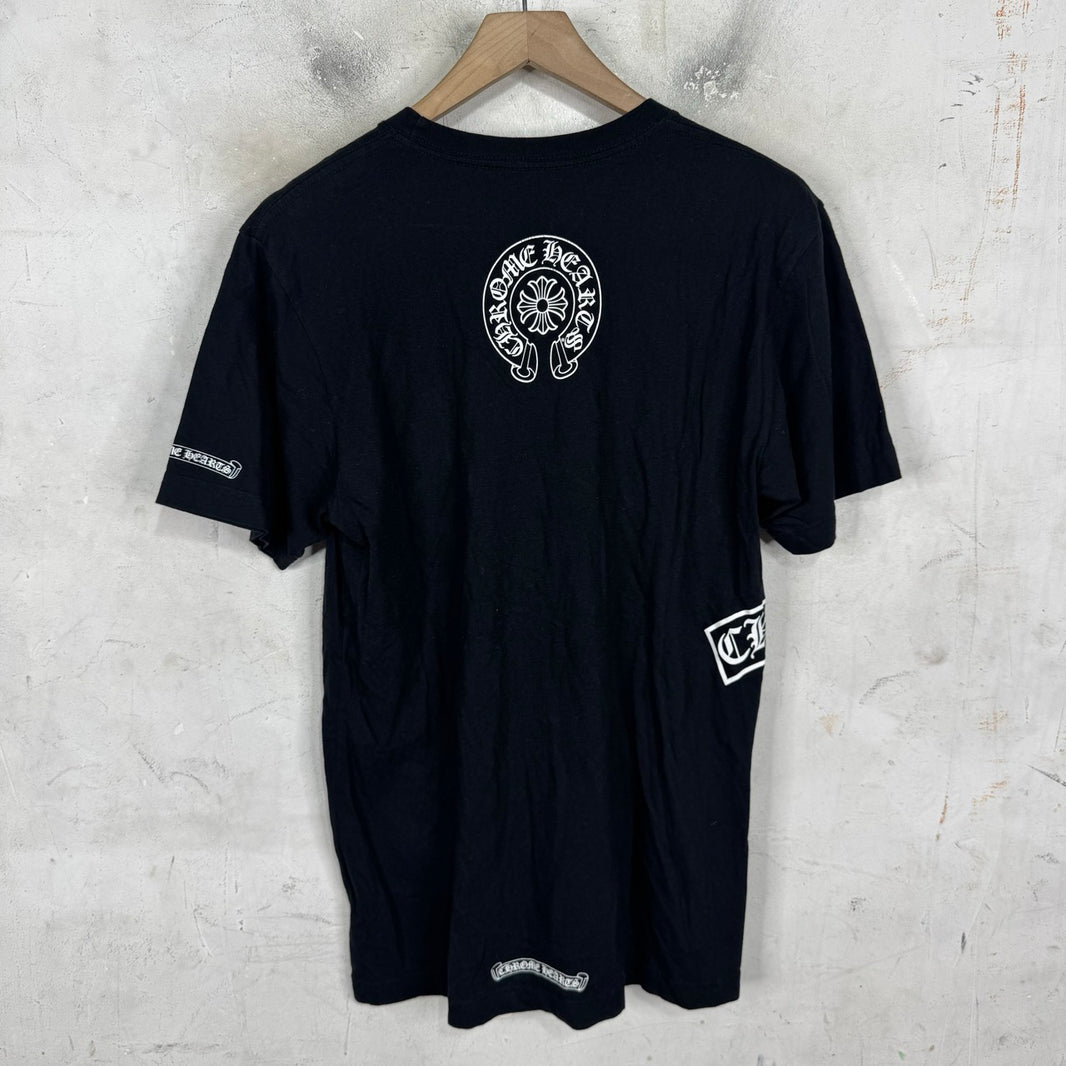Chrome Hearts T-Bar Multi Logo T-Shirt