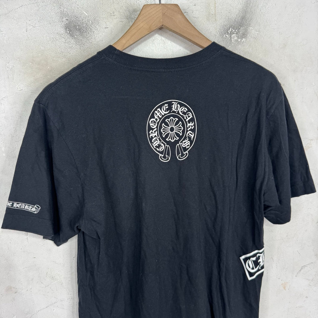 Chrome Hearts T-Bar Multi Logo T-Shirt