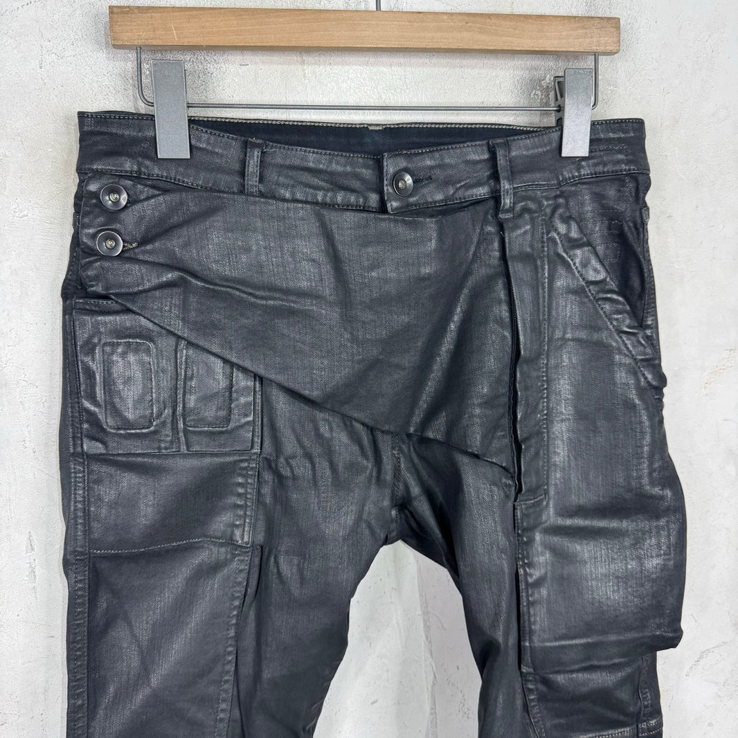 DRKSHDW Waxed Memphis Jeans