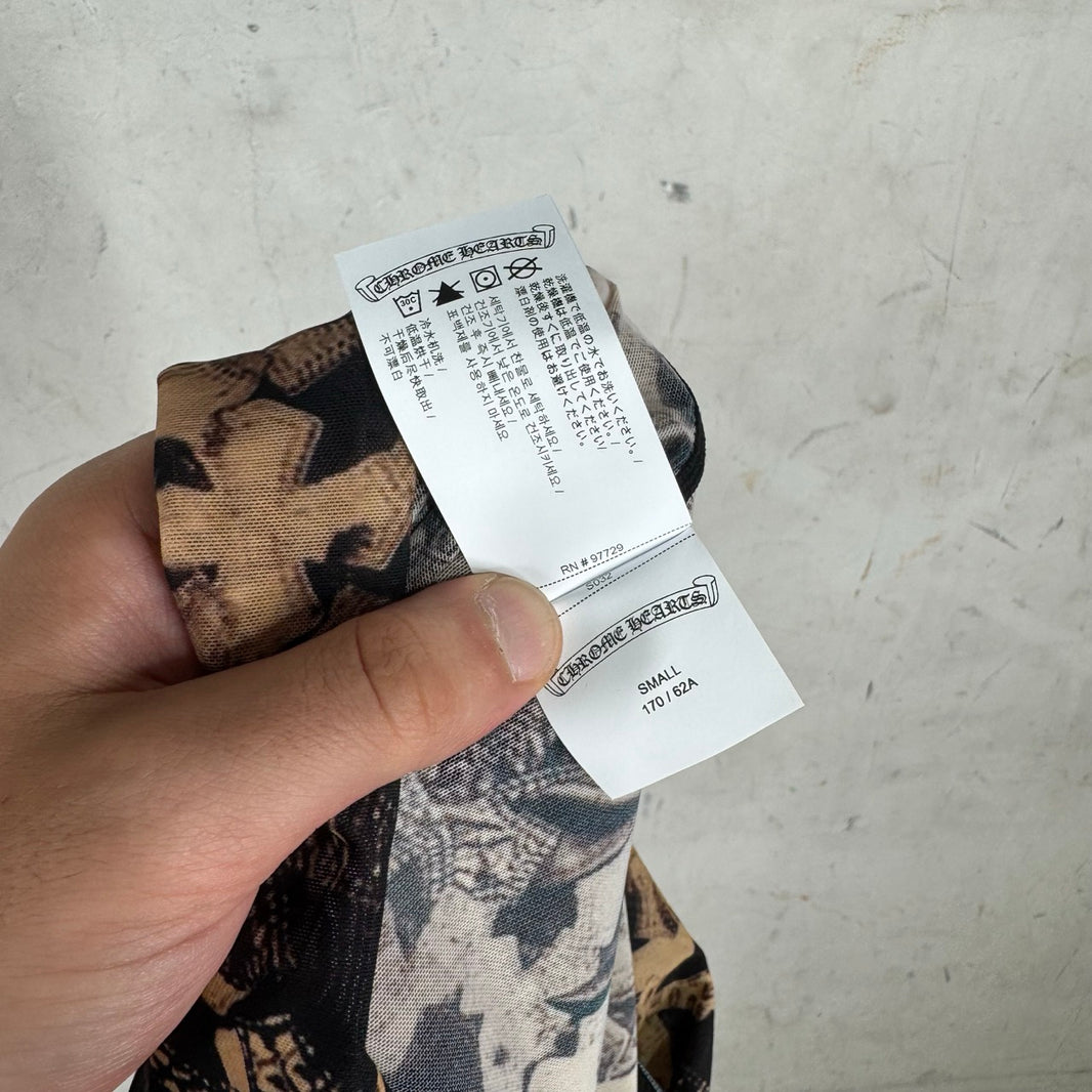 Chrome Hearts Tromp Flooded Cross Flared Pants