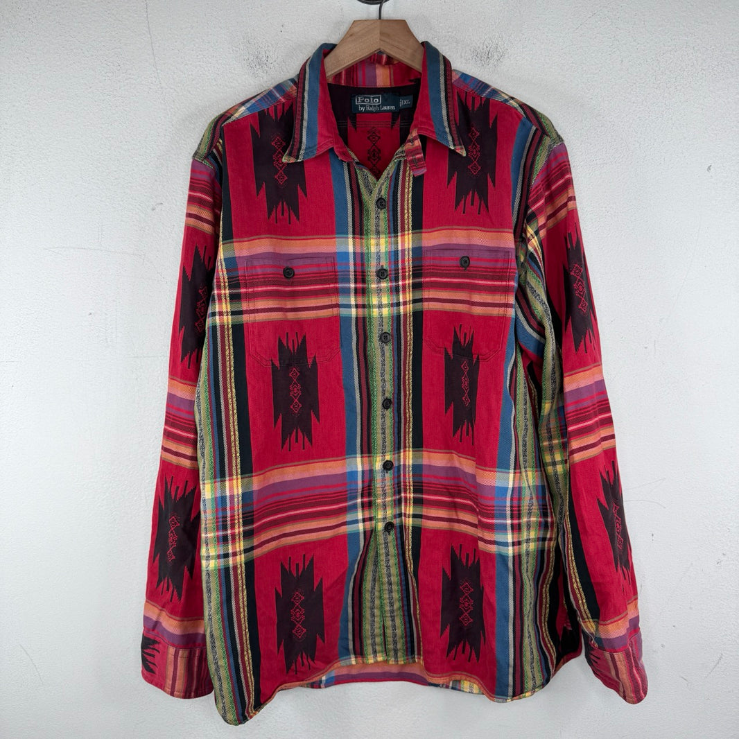 Polo Ralph Lauren Aztec LS Button Up Shirt