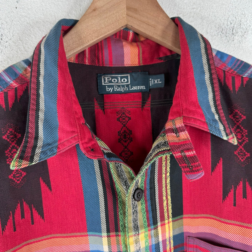 Polo Ralph Lauren Aztec LS Button Up Shirt