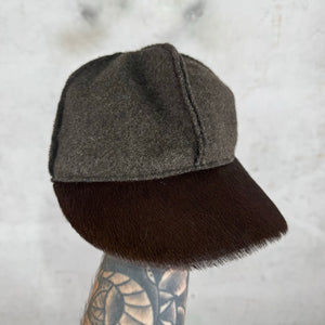 Chanel Wool Ponyhair Cap