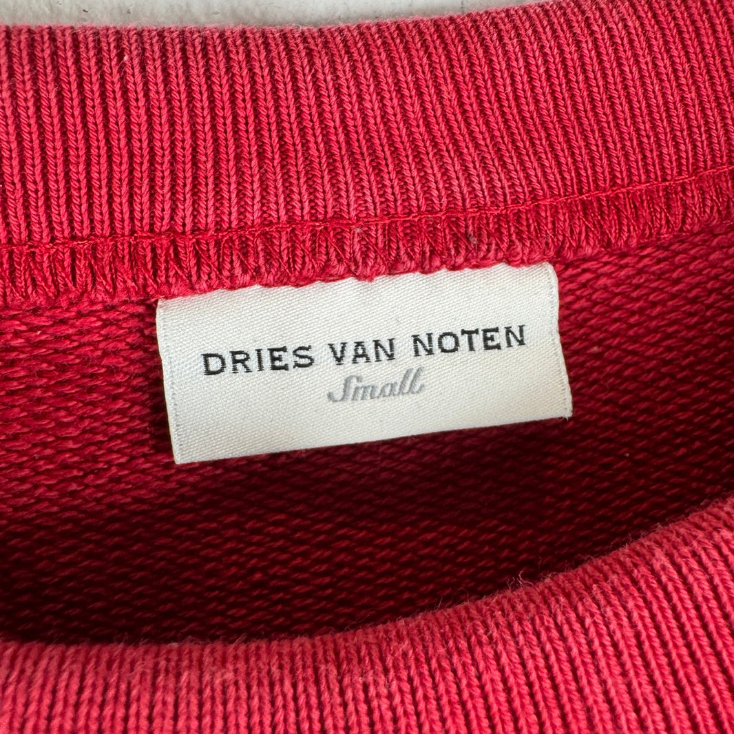 Dries Van Noten Red Sweater