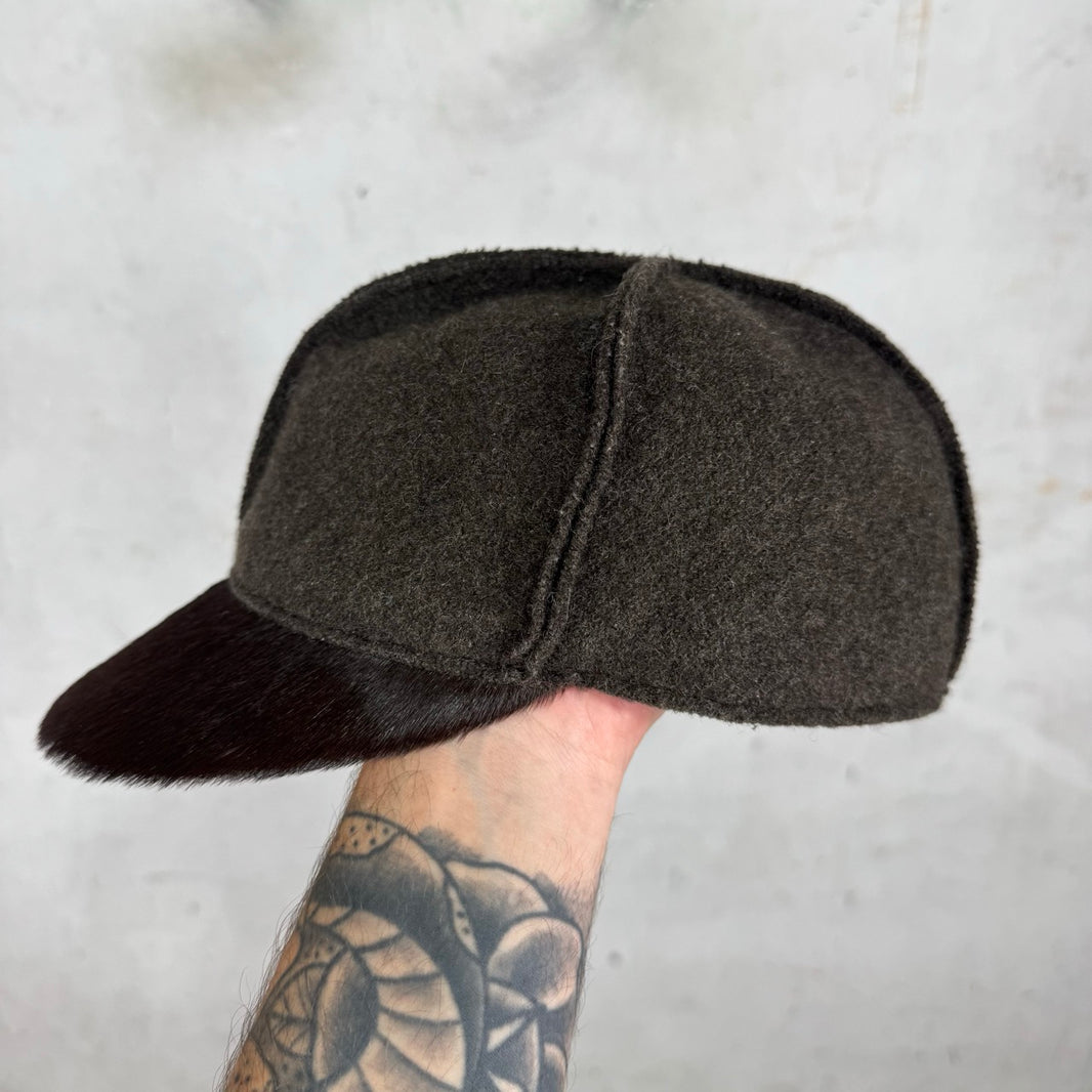 Chanel Wool Ponyhair Cap