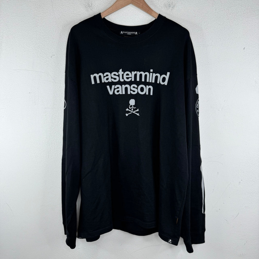 Mastermind Japan Vanson Skeleton LS shirt