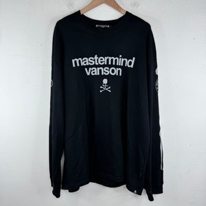 Mastermind Japan Vanson Skeleton LS shirt