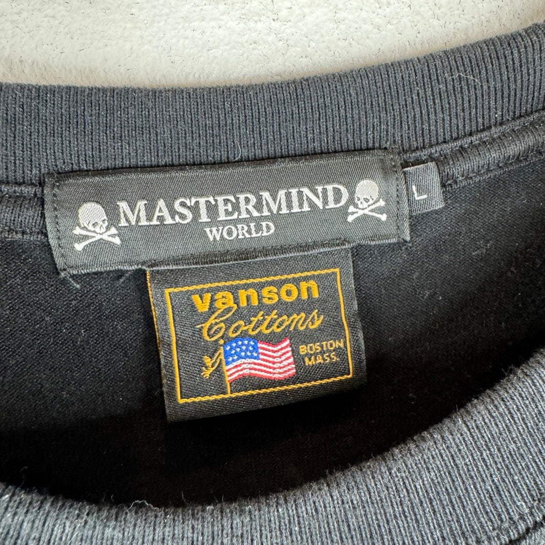 Mastermind Japan Vanson Skeleton LS shirt